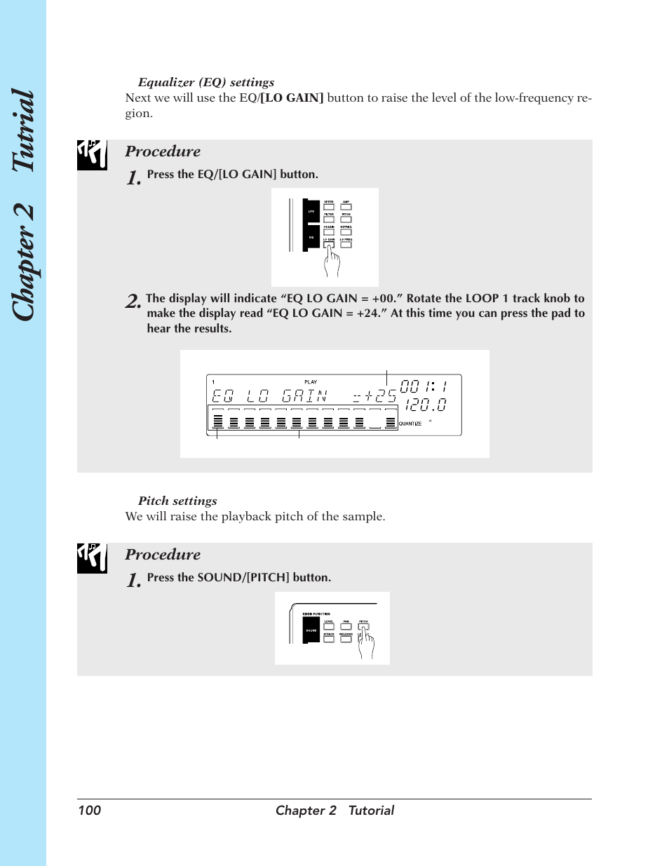 Chapter 2 t utrial | Yamaha SU700 User Manual | Page 100 / 354