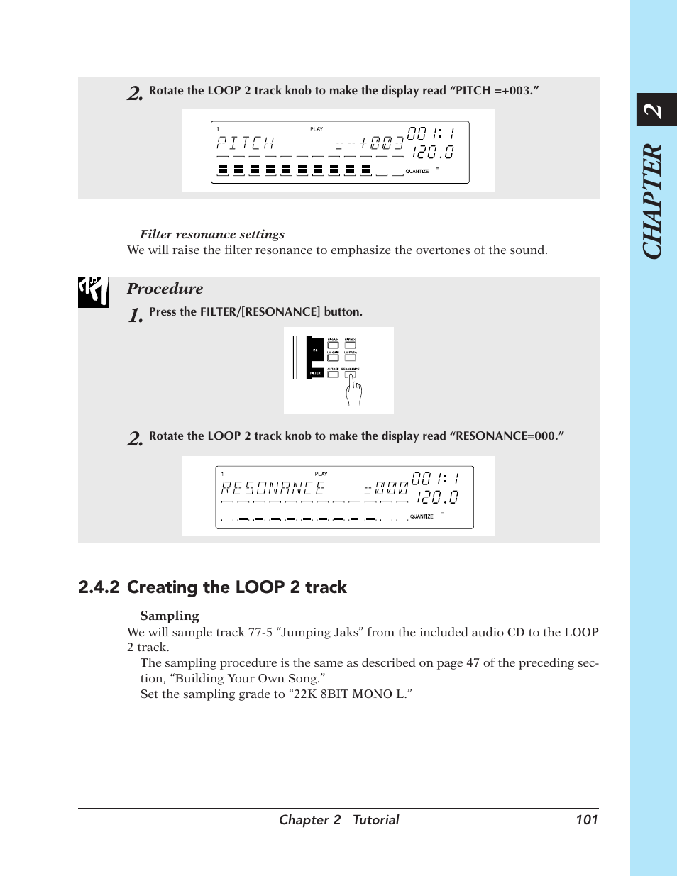 Chapter 2 | Yamaha SU700 User Manual | Page 101 / 354