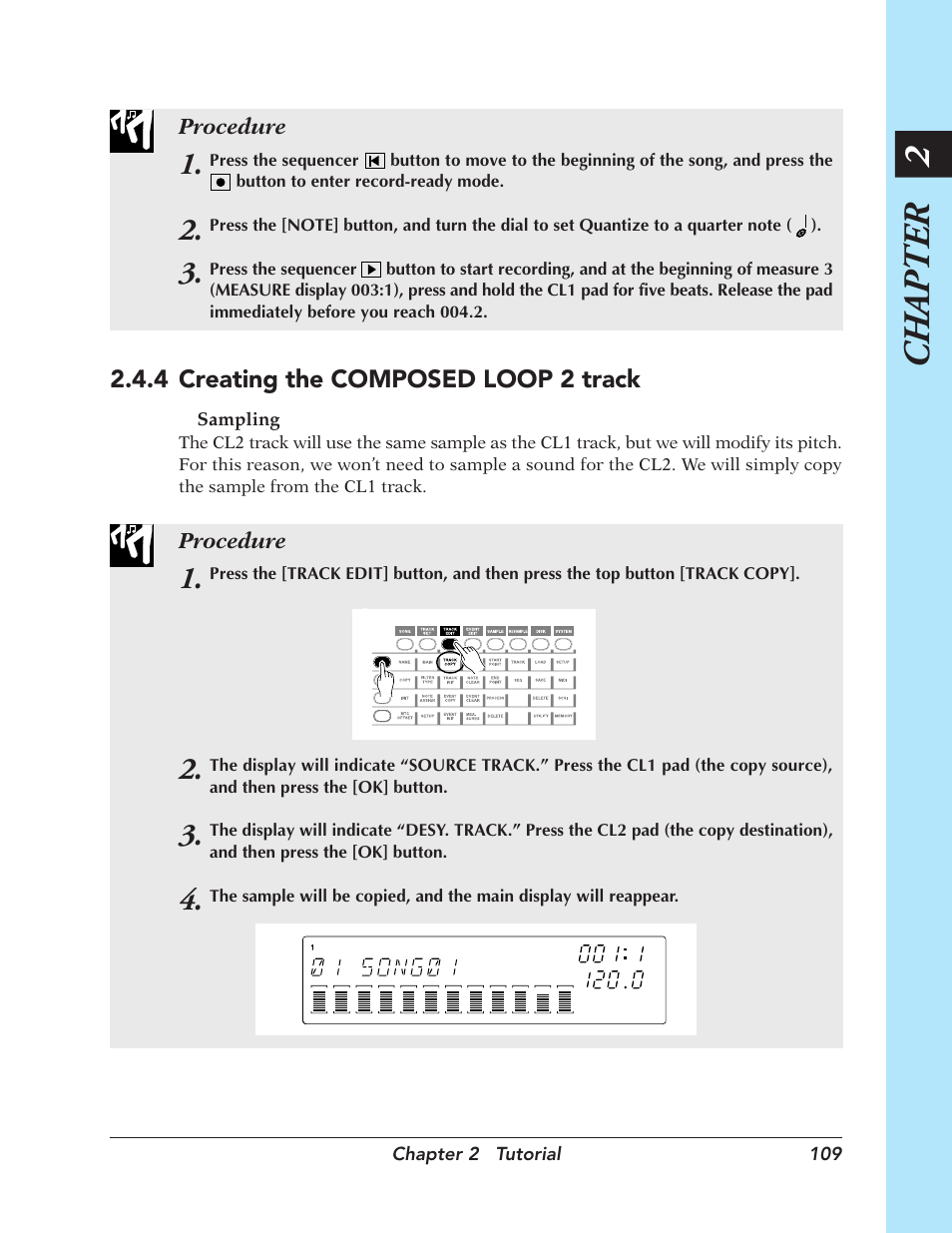 Chapter 2 | Yamaha SU700 User Manual | Page 109 / 354