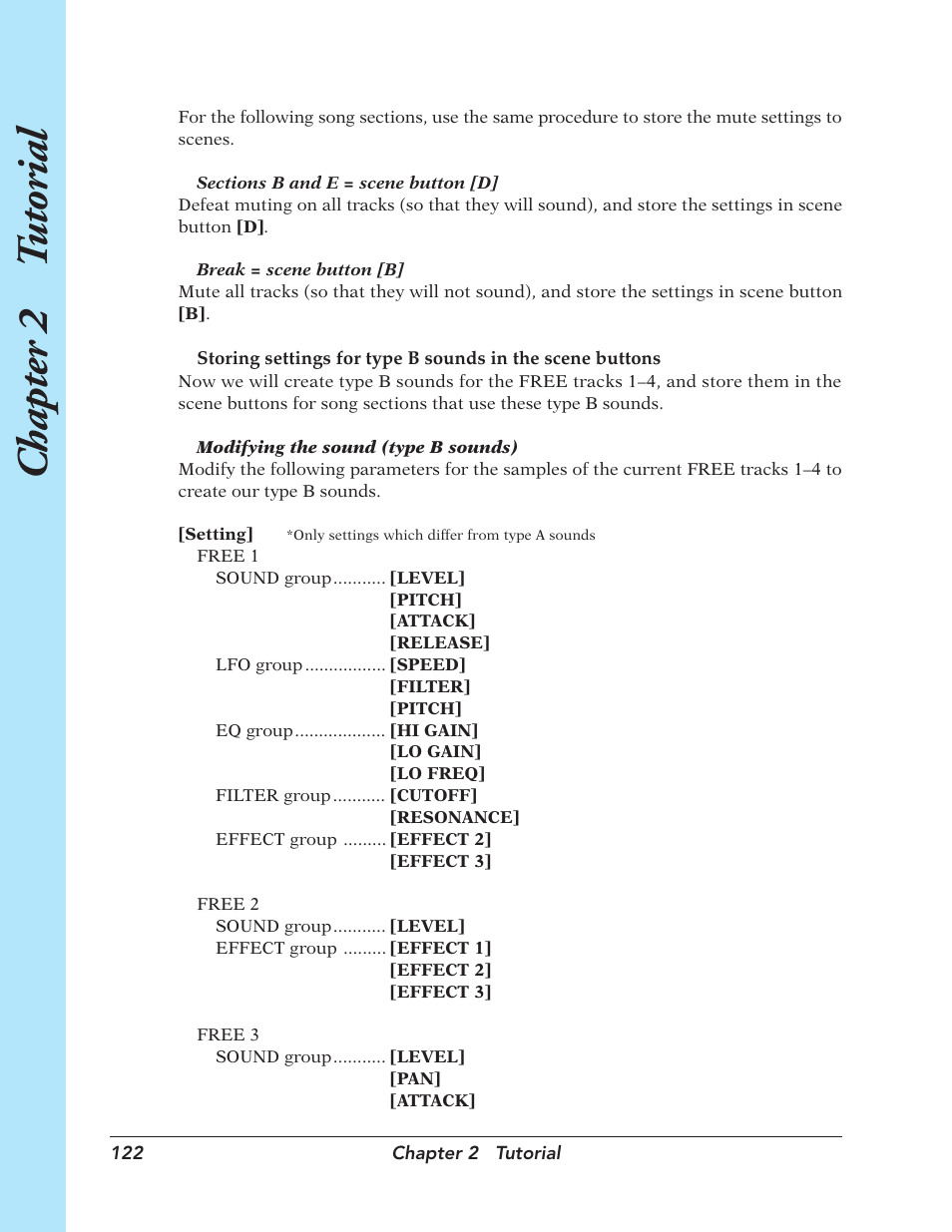 Chapter 2 t utorial | Yamaha SU700 User Manual | Page 122 / 354