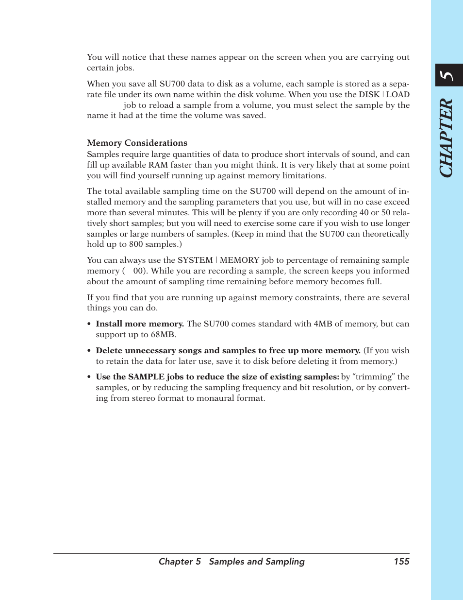 Chapter 5 | Yamaha SU700 User Manual | Page 155 / 354