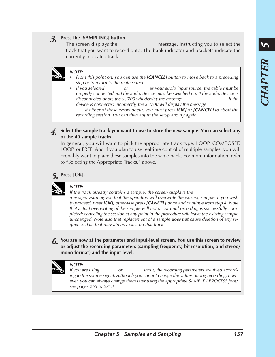 Chapter 5 | Yamaha SU700 User Manual | Page 157 / 354