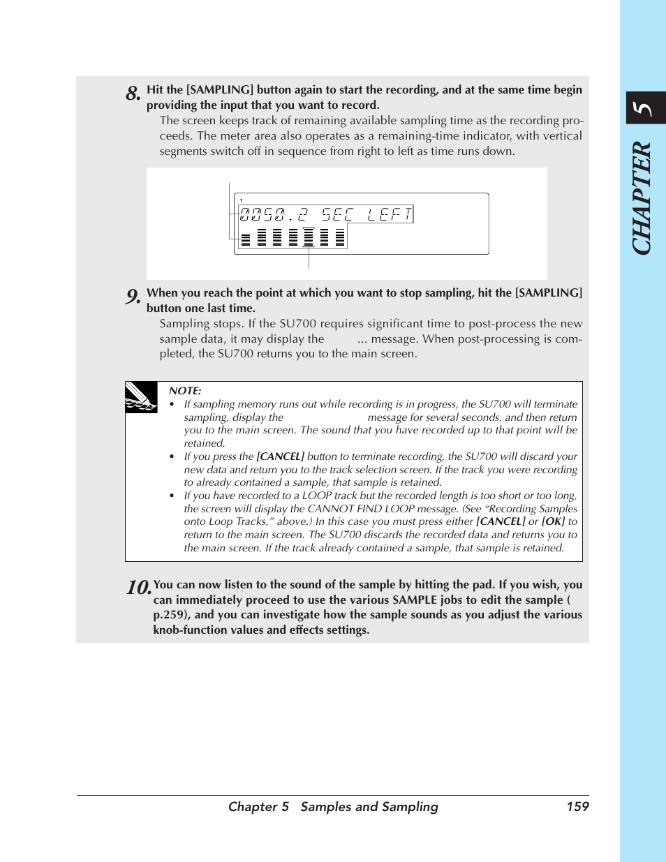 Chapter 5 | Yamaha SU700 User Manual | Page 159 / 354