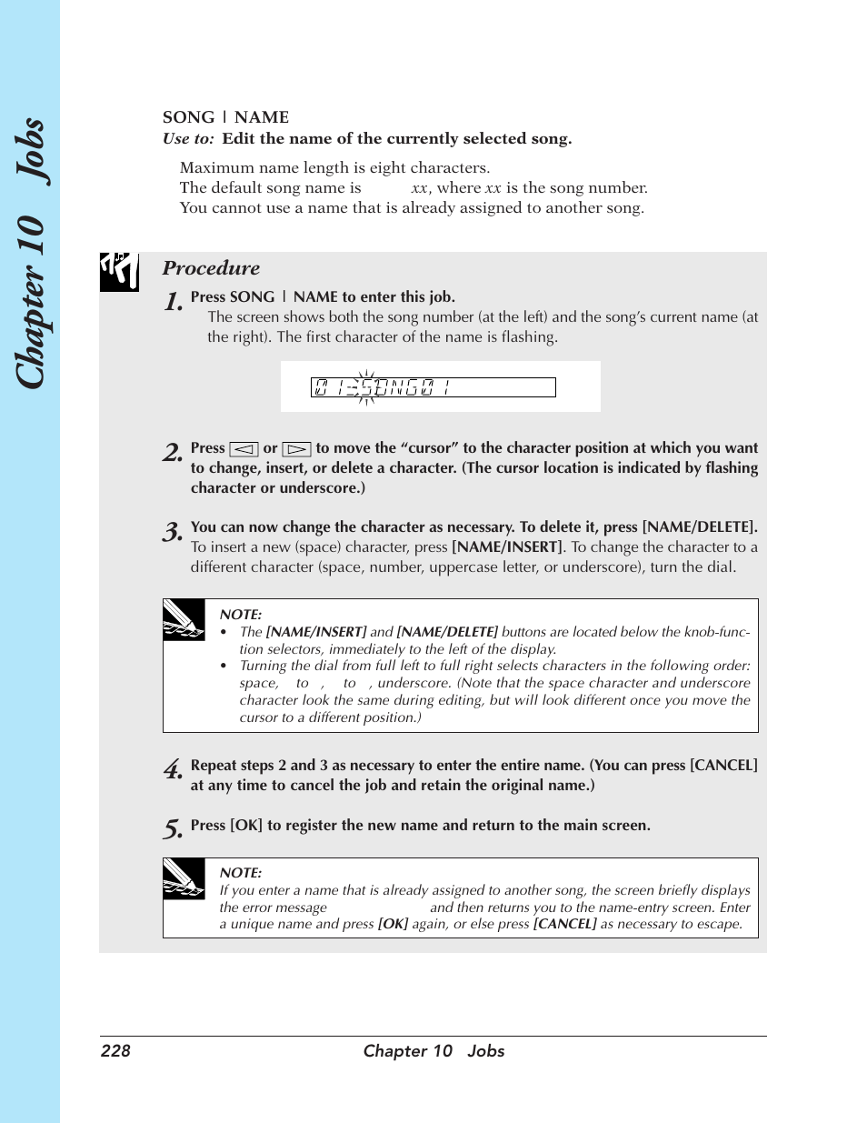 Chapter 10 j obs | Yamaha SU700 User Manual | Page 228 / 354