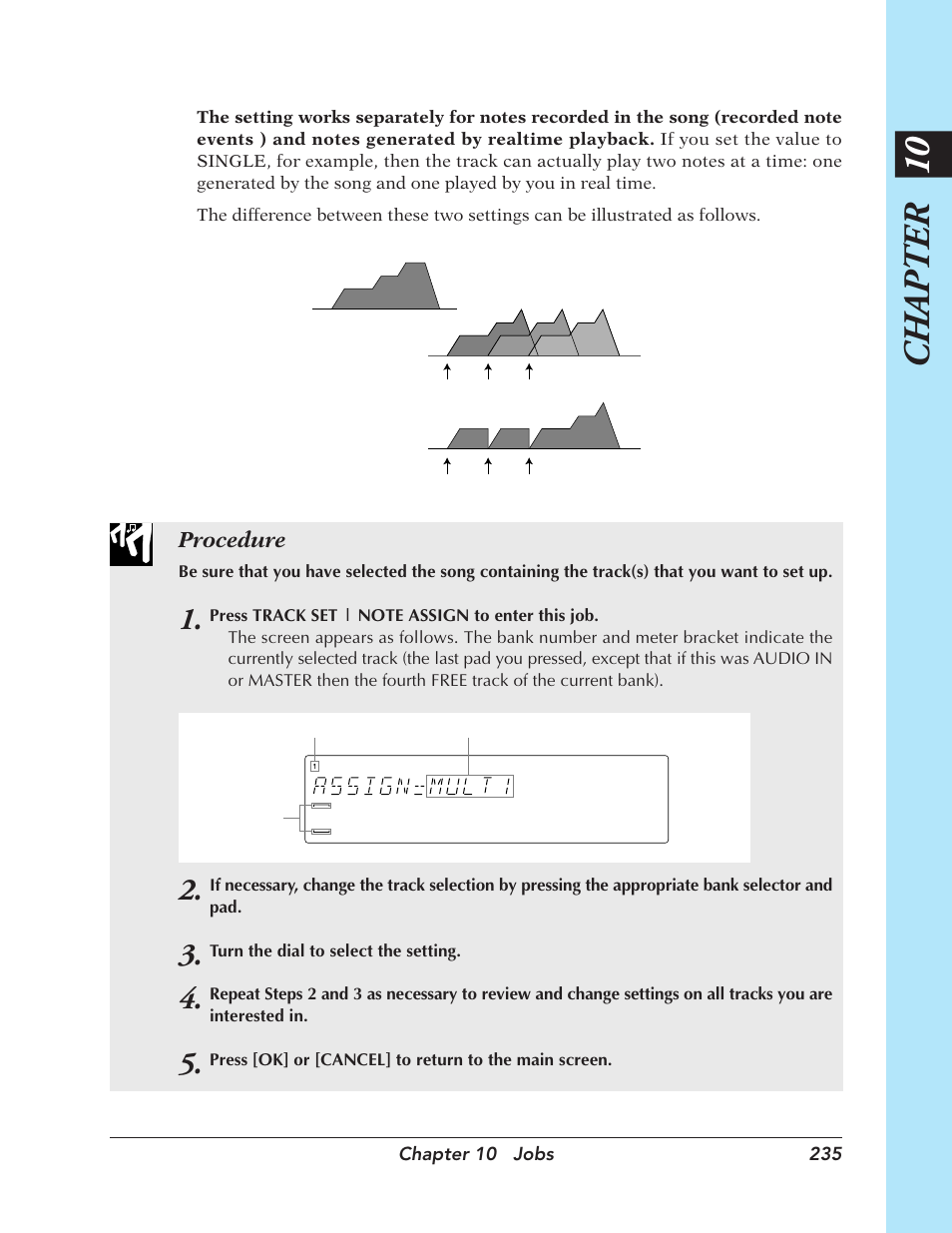 Chapter 10, Procedure | Yamaha SU700 User Manual | Page 235 / 354