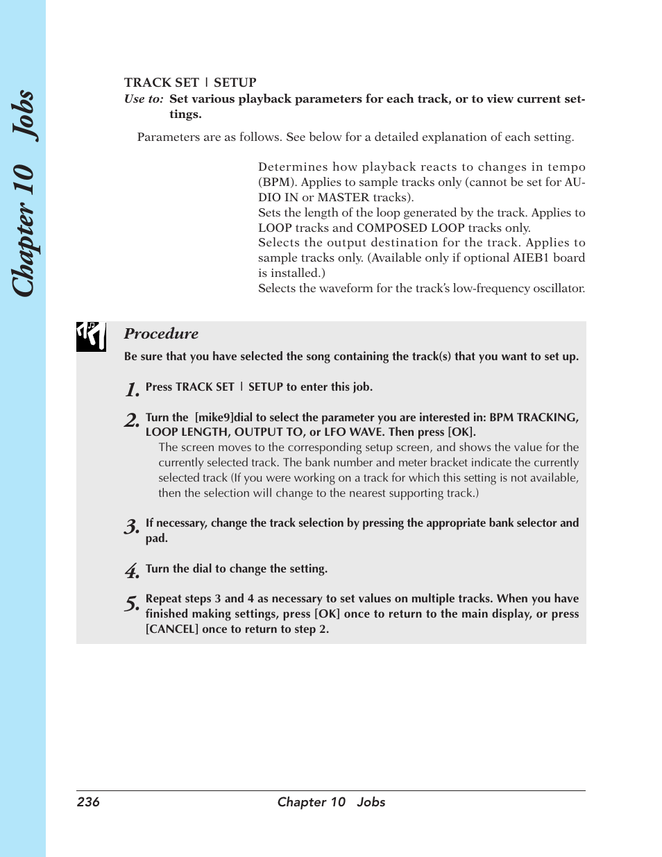 Chapter 10 j obs | Yamaha SU700 User Manual | Page 236 / 354