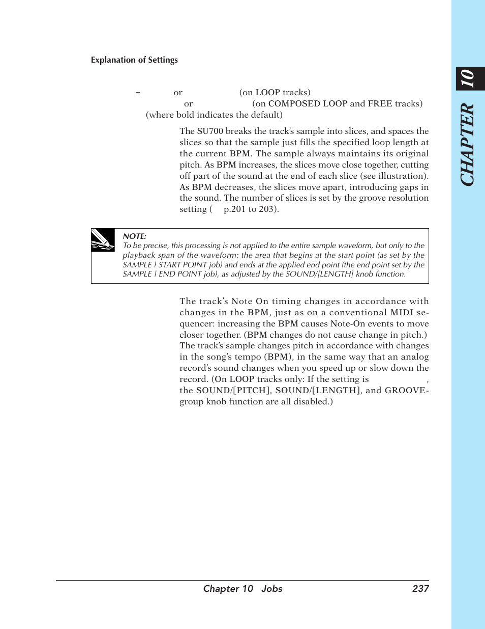 Chapter 10 | Yamaha SU700 User Manual | Page 237 / 354