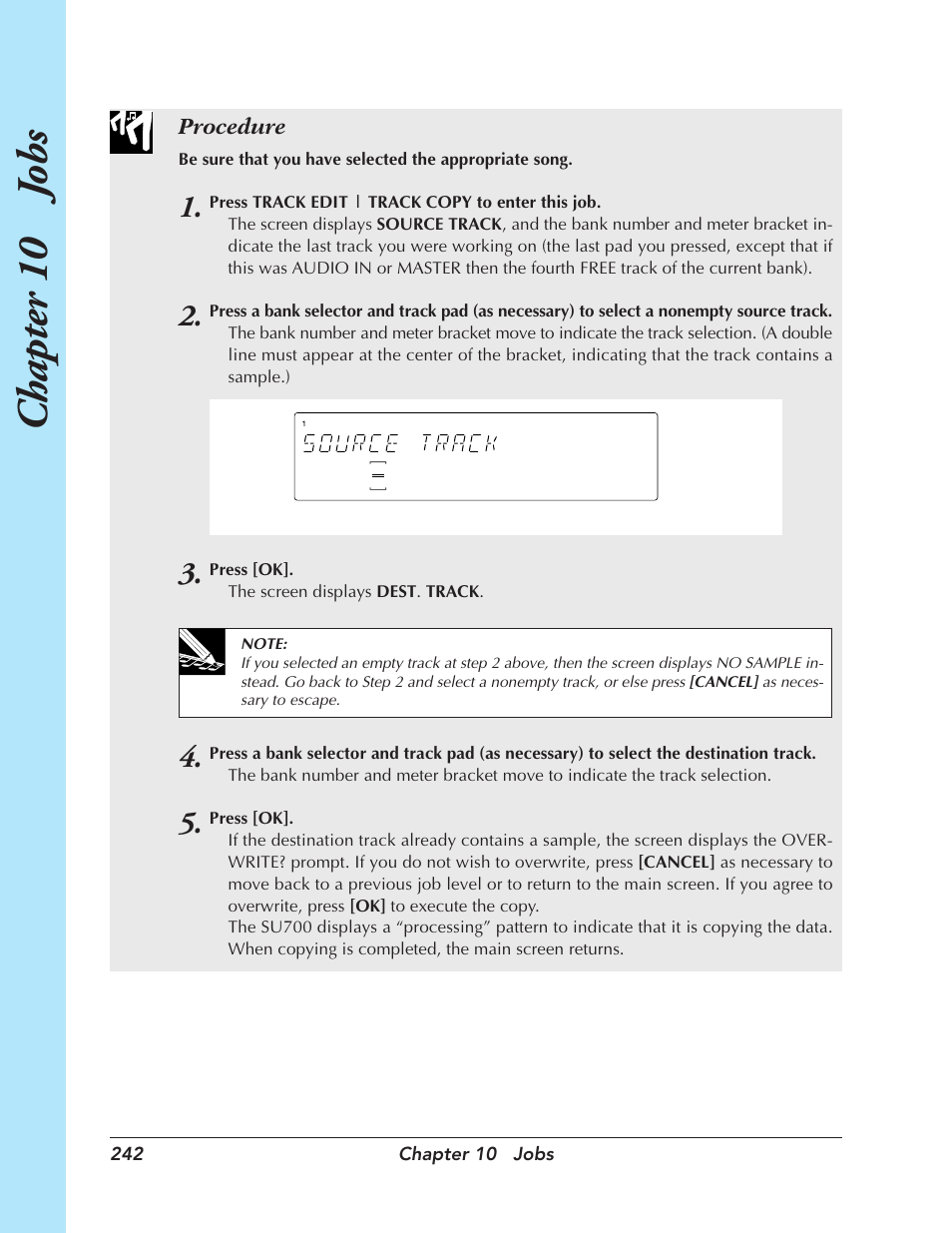 Chapter 10 j obs | Yamaha SU700 User Manual | Page 242 / 354