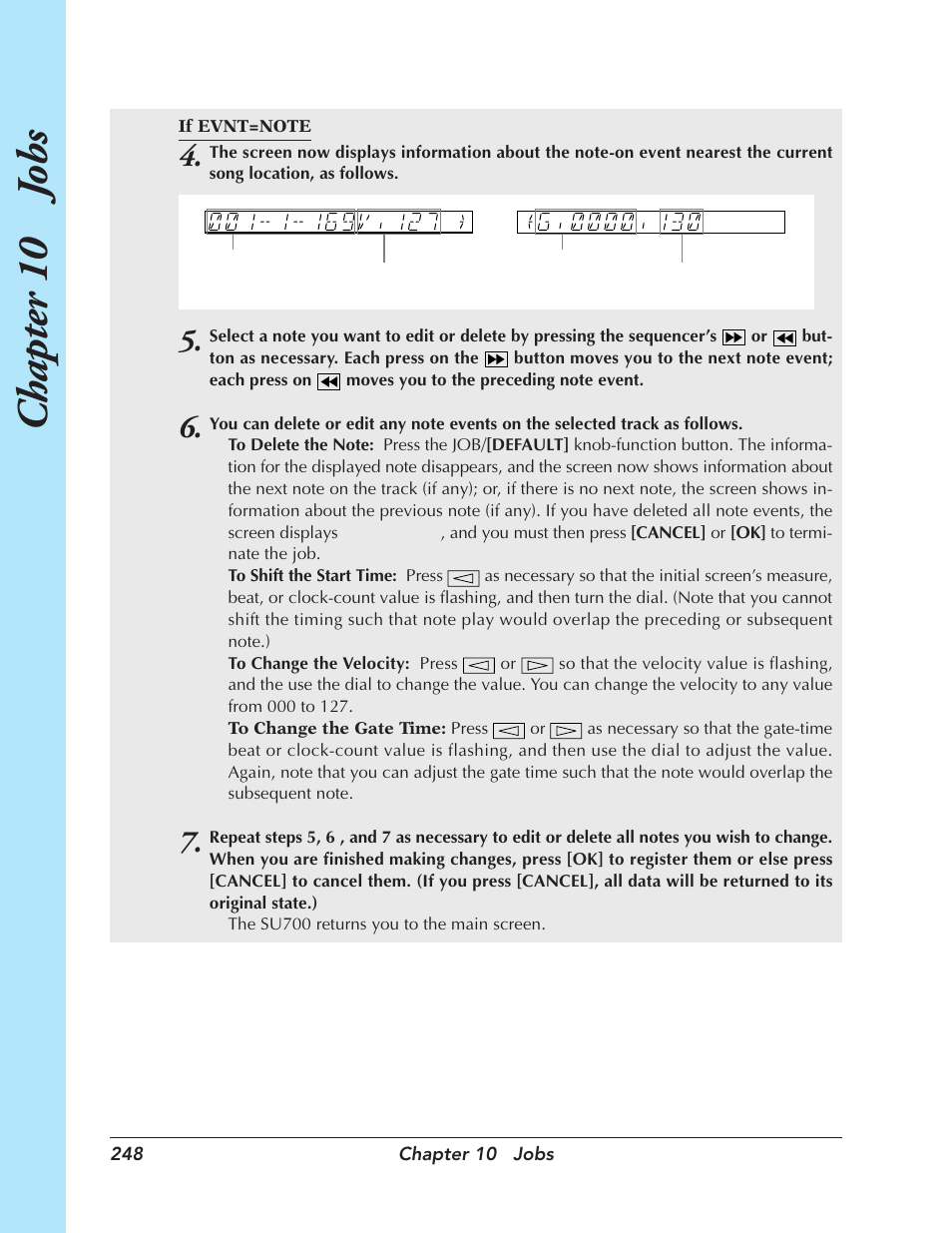 Chapter 10 j obs | Yamaha SU700 User Manual | Page 248 / 354