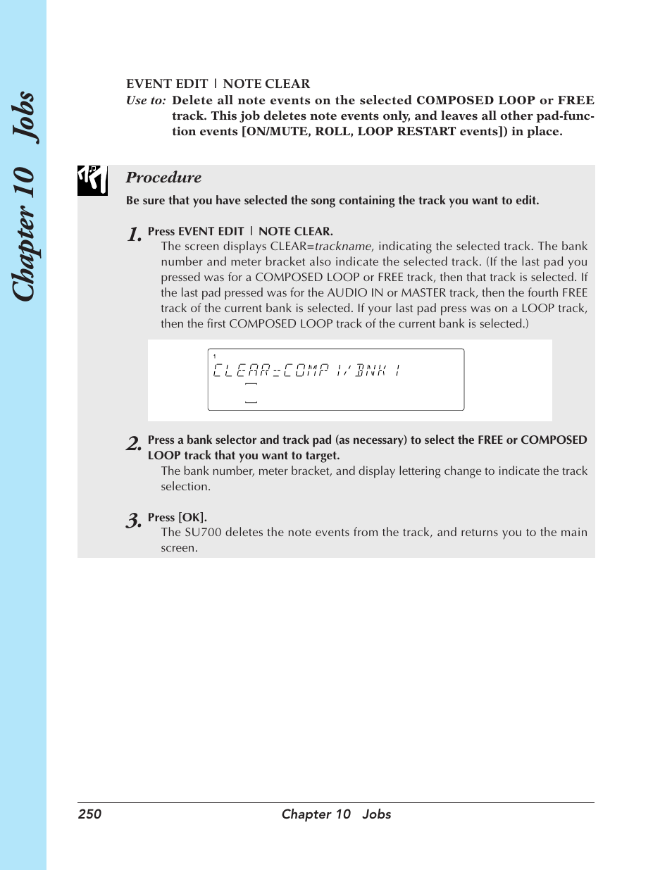 Chapter 10 j obs | Yamaha SU700 User Manual | Page 250 / 354