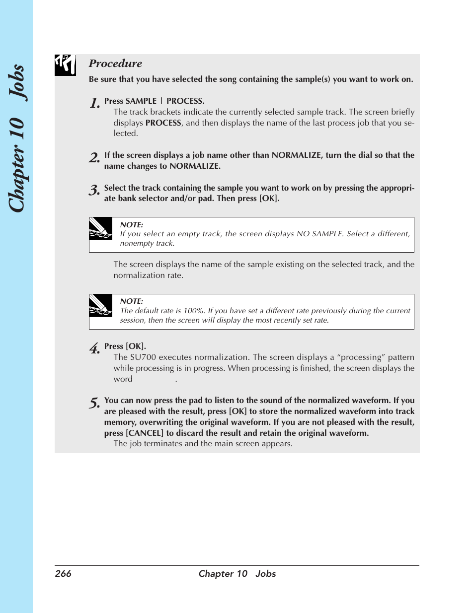 Chapter 10 j obs | Yamaha SU700 User Manual | Page 266 / 354