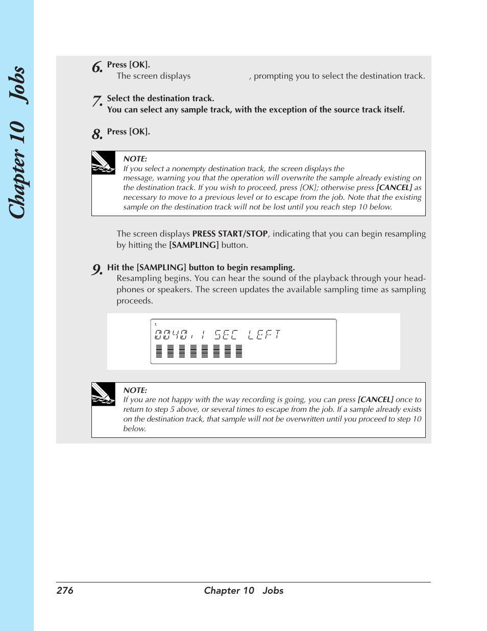 Chapter 10 j obs | Yamaha SU700 User Manual | Page 276 / 354