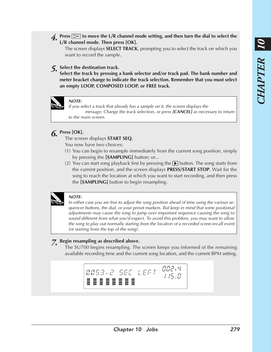 Chapter 10 | Yamaha SU700 User Manual | Page 279 / 354