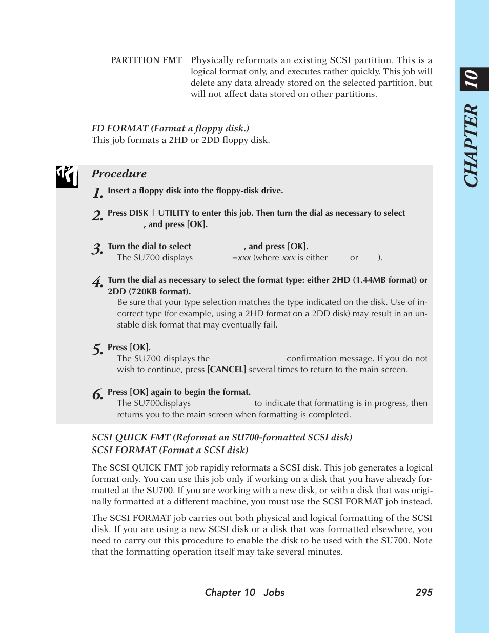 Chapter 10 | Yamaha SU700 User Manual | Page 295 / 354