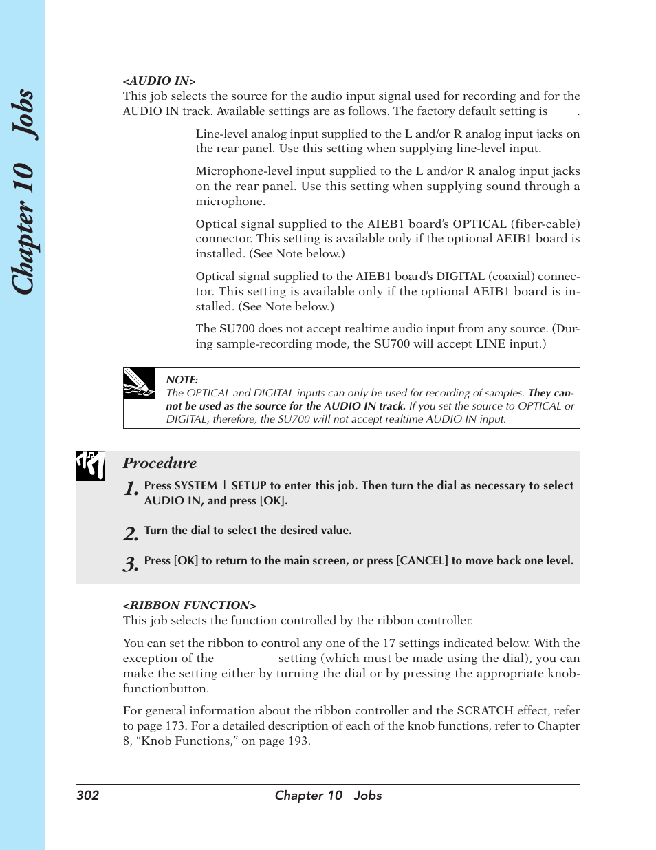 Chapter 10 j obs | Yamaha SU700 User Manual | Page 302 / 354