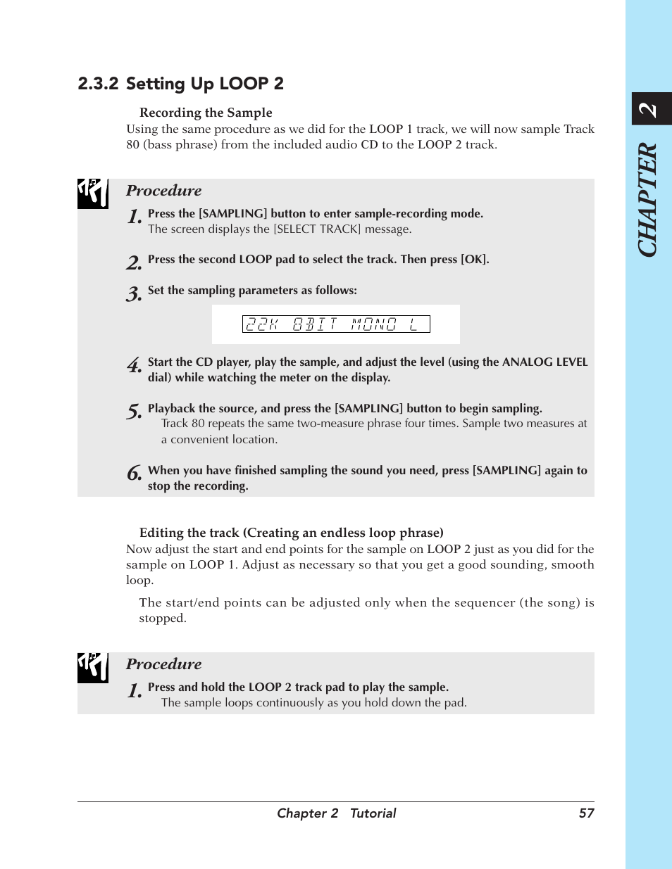Chapter 2 | Yamaha SU700 User Manual | Page 57 / 354