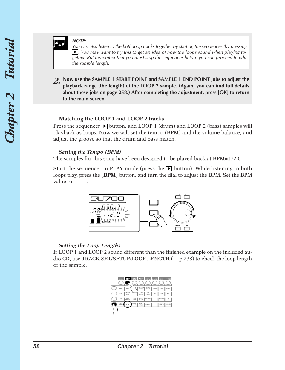 Chapter 2 t utorial | Yamaha SU700 User Manual | Page 58 / 354