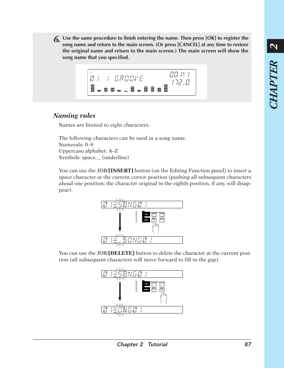 Chapter 2 | Yamaha SU700 User Manual | Page 87 / 354