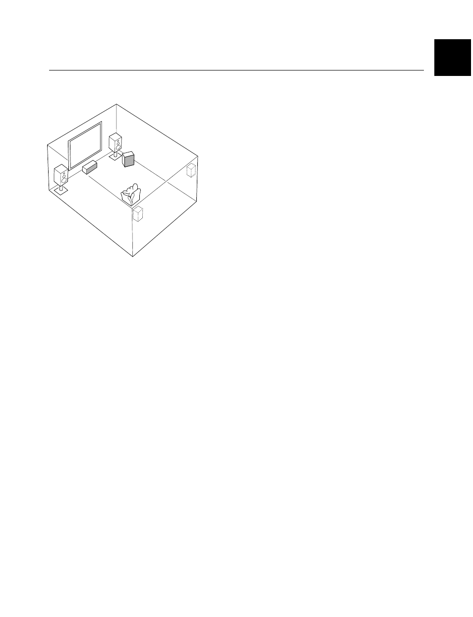 Speaker placement, 13 english | Yamaha RX-V495RDS User Manual | Page 13 / 68