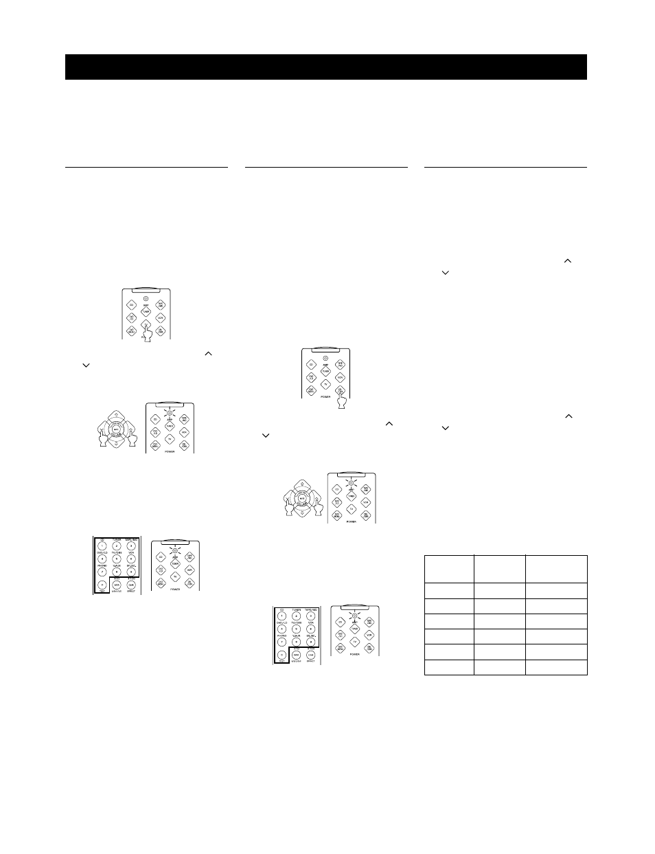 Setup codes, Presetting the remote control transmitter | Yamaha RX-V495RDS User Manual | Page 56 / 68