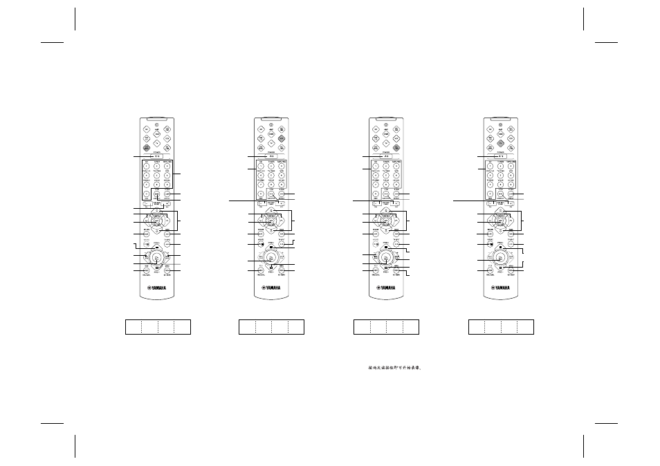 Quick reference card | Yamaha RX-V495RDS User Manual | Page 68 / 68