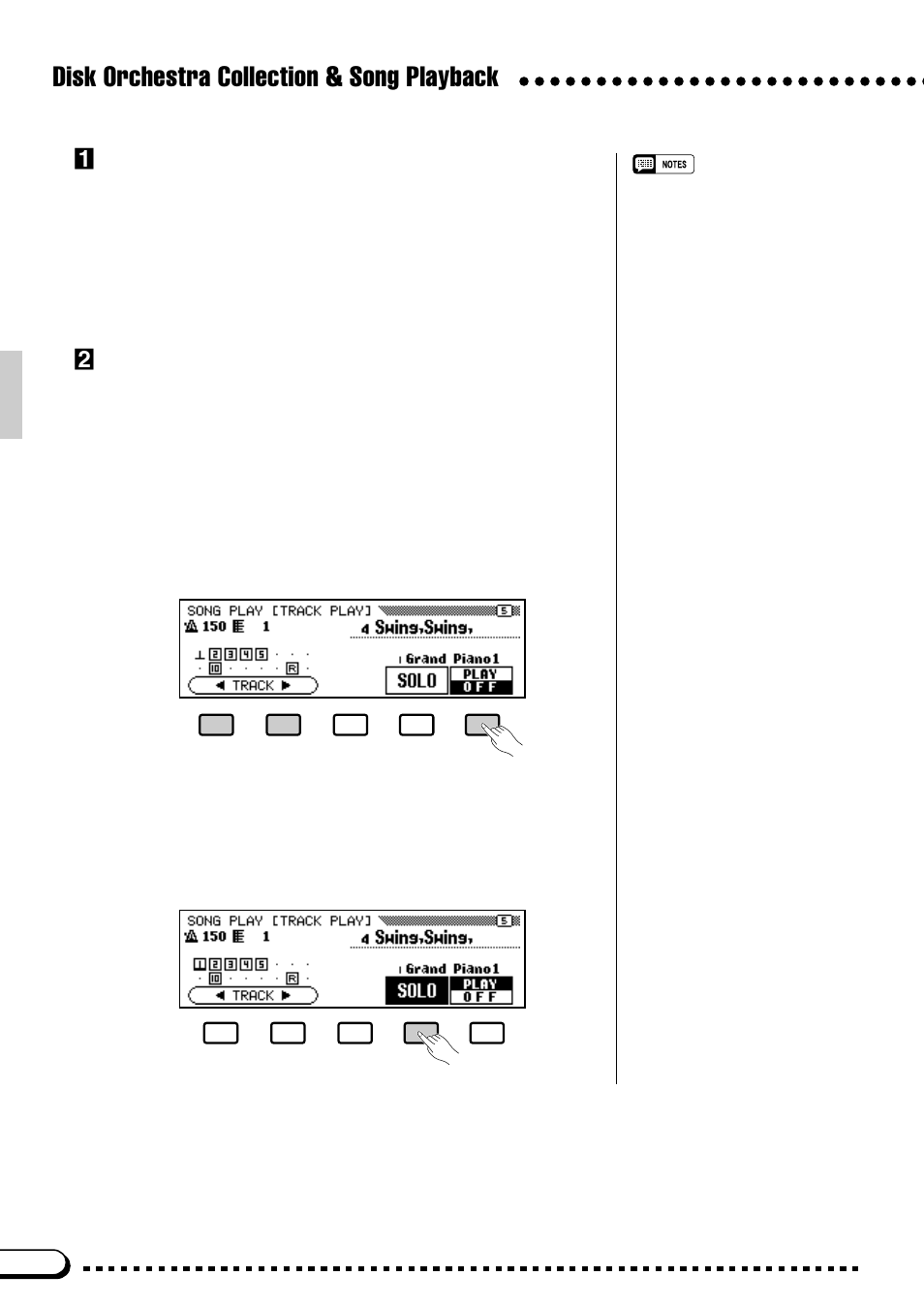 Disk orchestra collection & song playback | Yamaha CVP-59S User Manual | Page 67 / 163