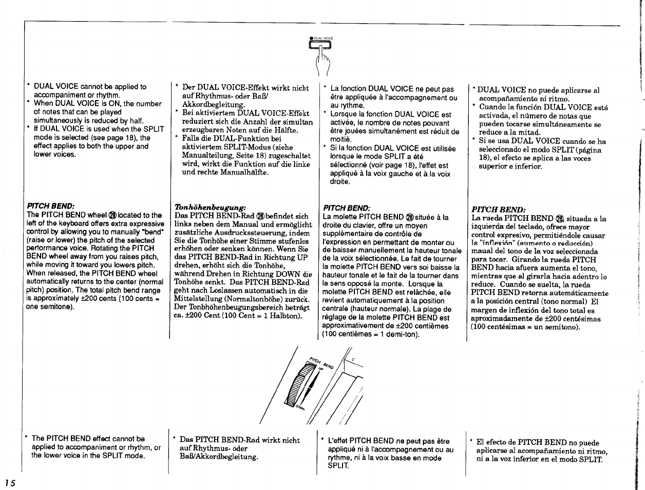 Yamaha Portatone PSR-47 User Manual | Page 16 / 33