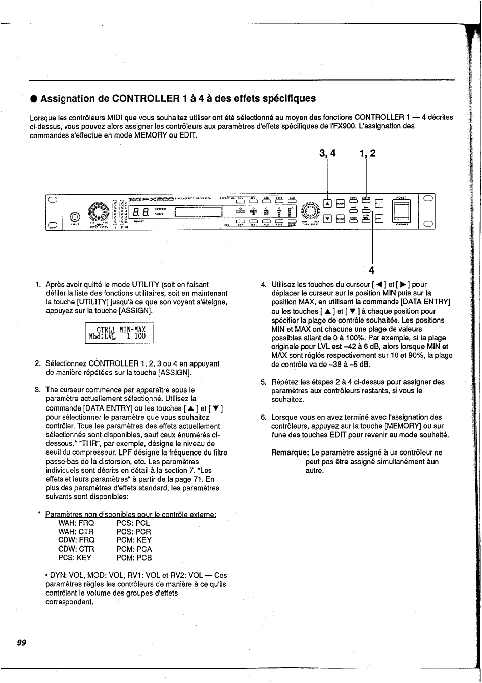 Yamaha FX900 User Manual | Page 100 / 176