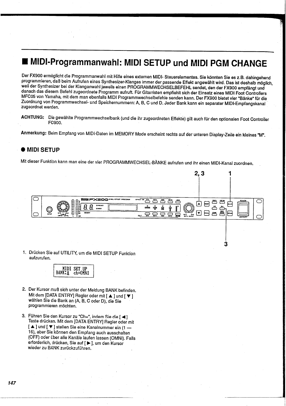 Yamaha FX900 User Manual | Page 148 / 176