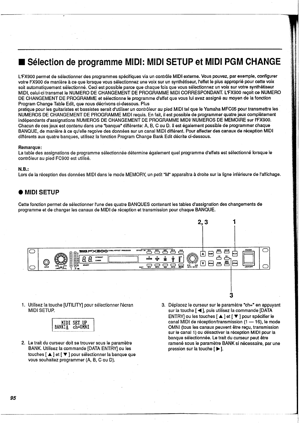 Yamaha FX900 User Manual | Page 96 / 176
