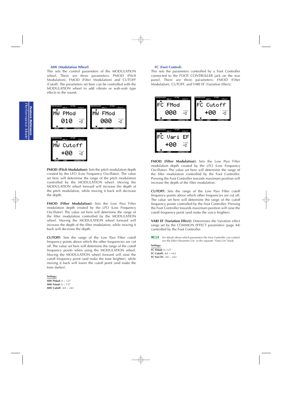 Yamaha CS2x User Manual | Page 46 / 84