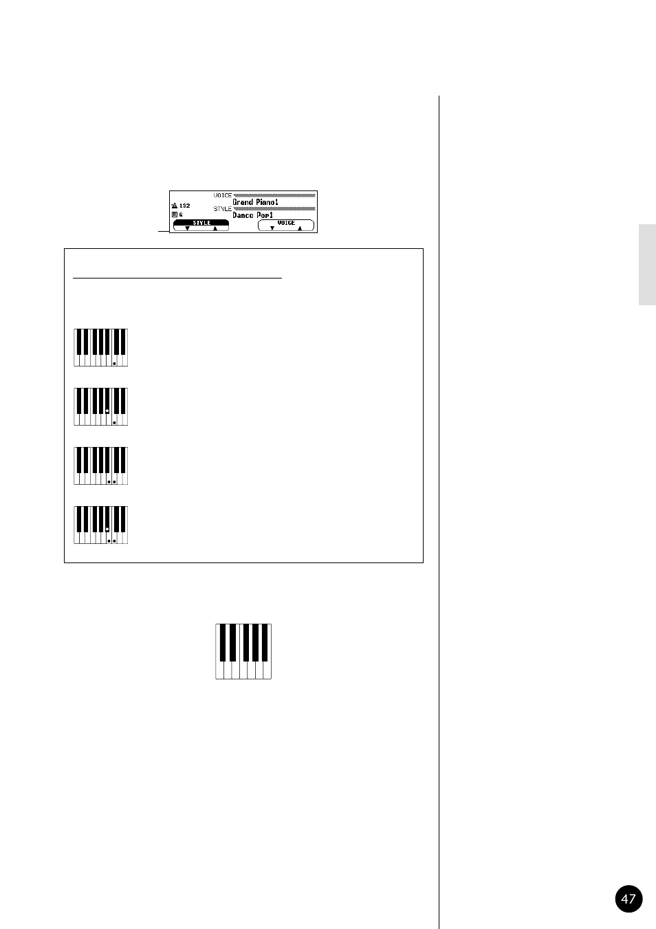 Yamaha CVP79 User Manual | Page 49 / 164