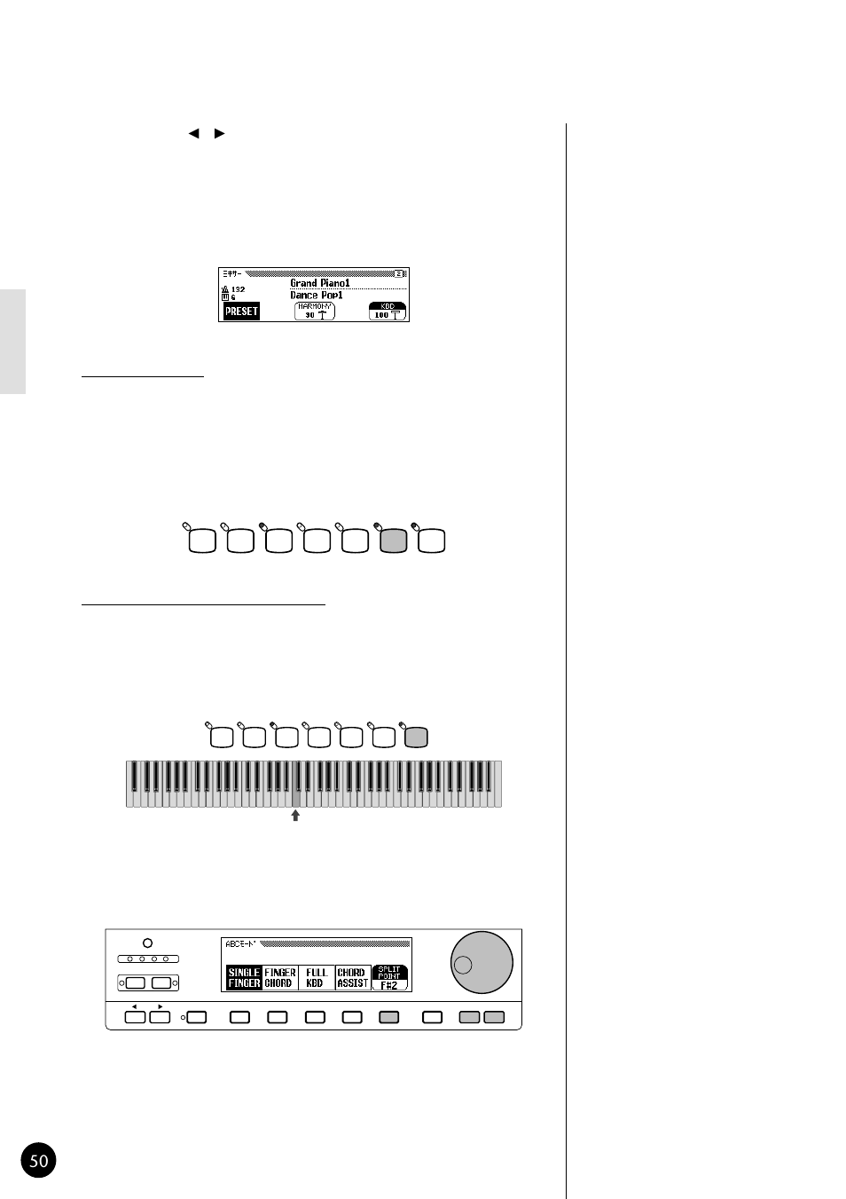 Yamaha CVP79 User Manual | Page 52 / 164