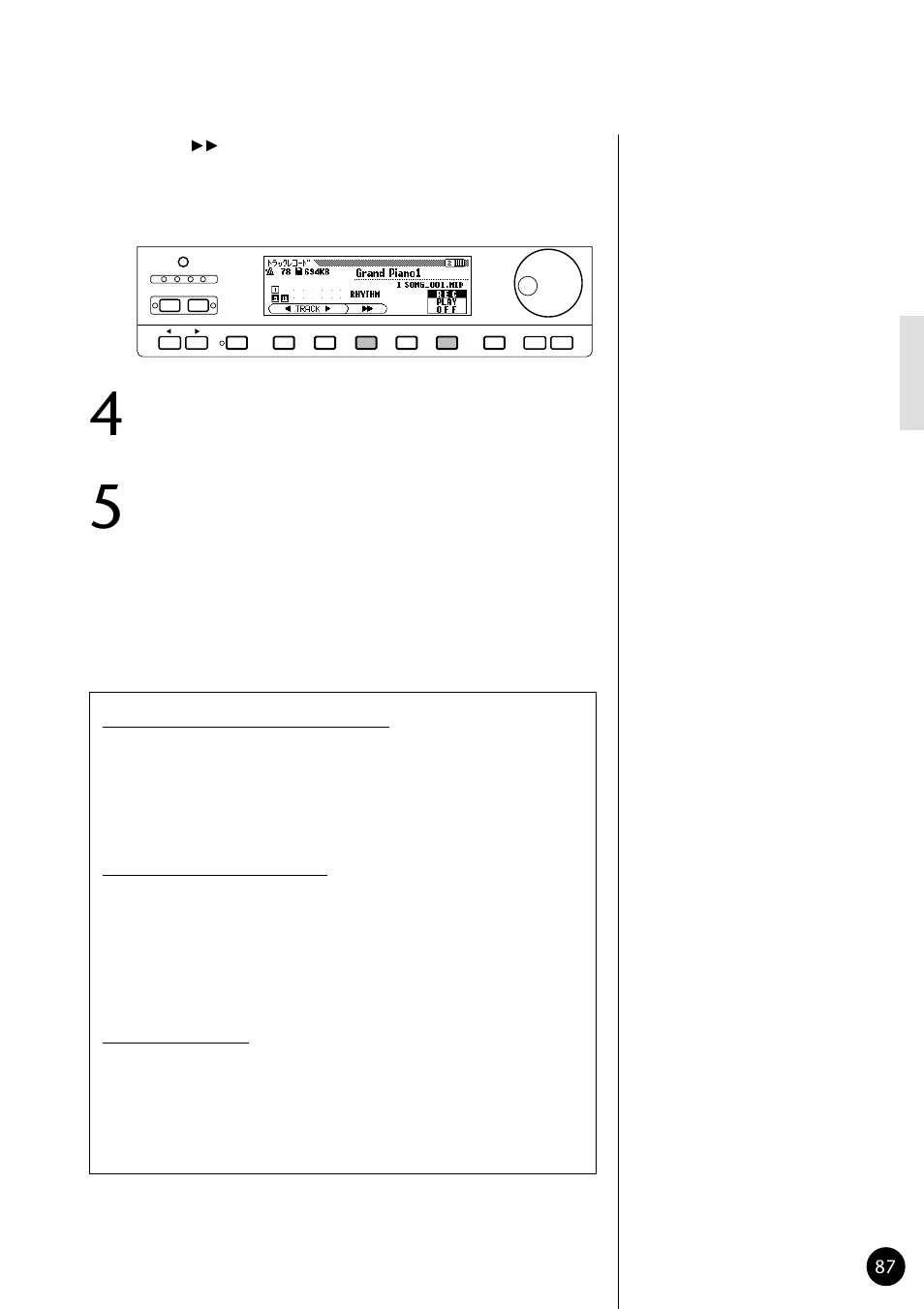 Yamaha CVP79 User Manual | Page 89 / 164