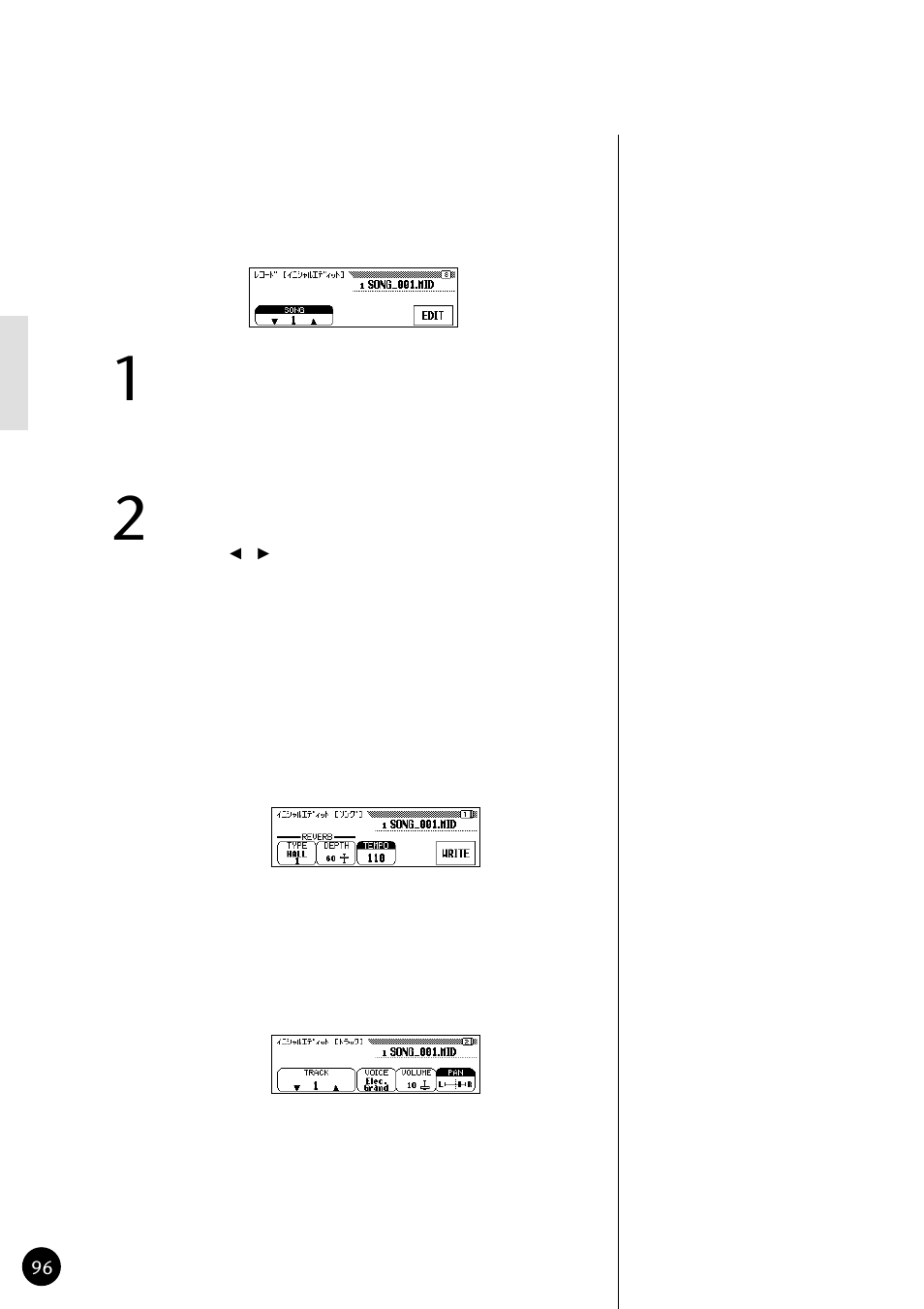 Yamaha CVP79 User Manual | Page 98 / 164