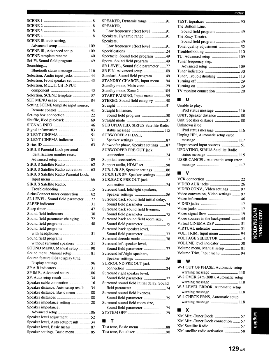 Yamaha RX-V663 User Manual | Page 133 / 151