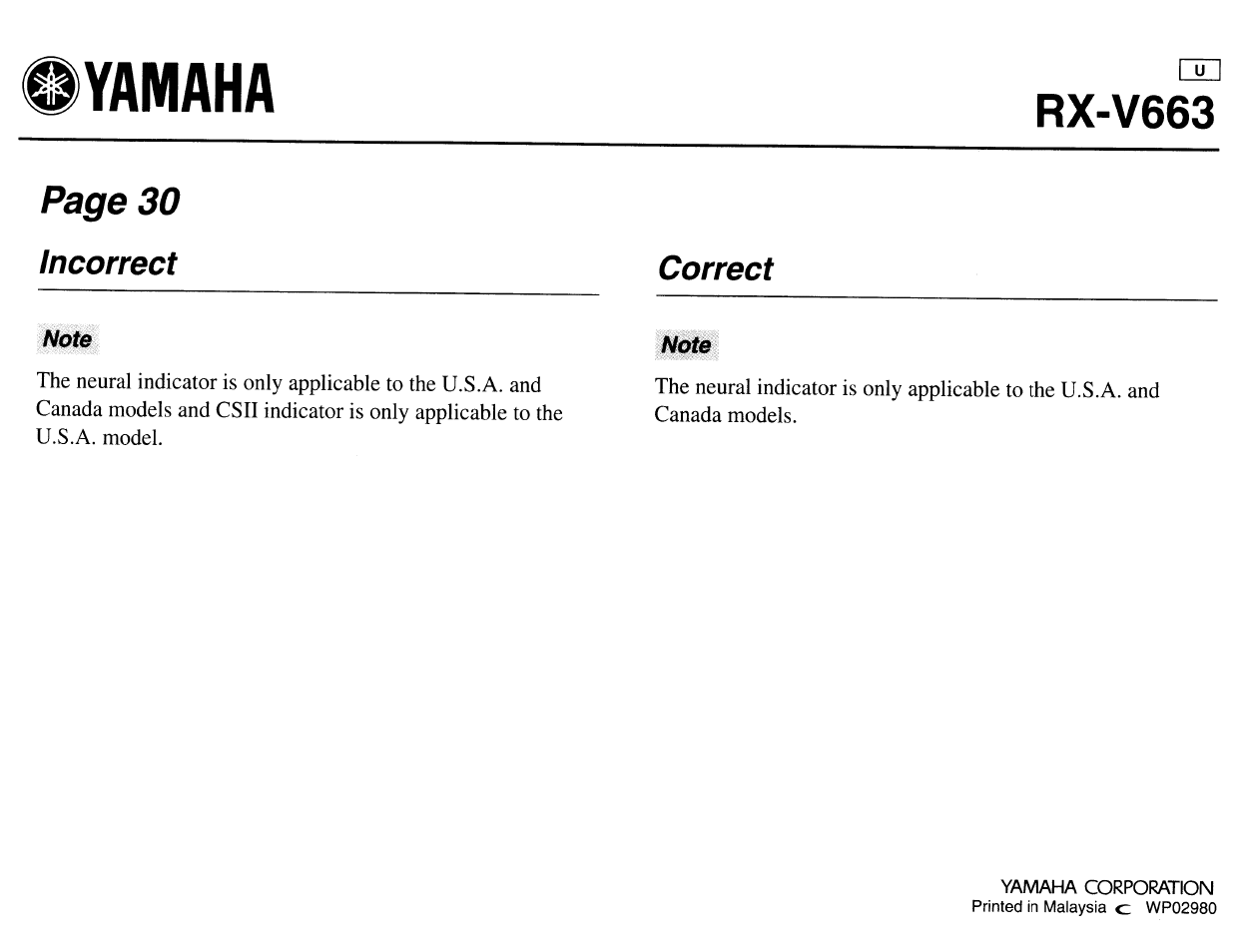 Rx-v663, Yamaha, Page 30 | Yamaha RX-V663 User Manual | Page 145 / 151