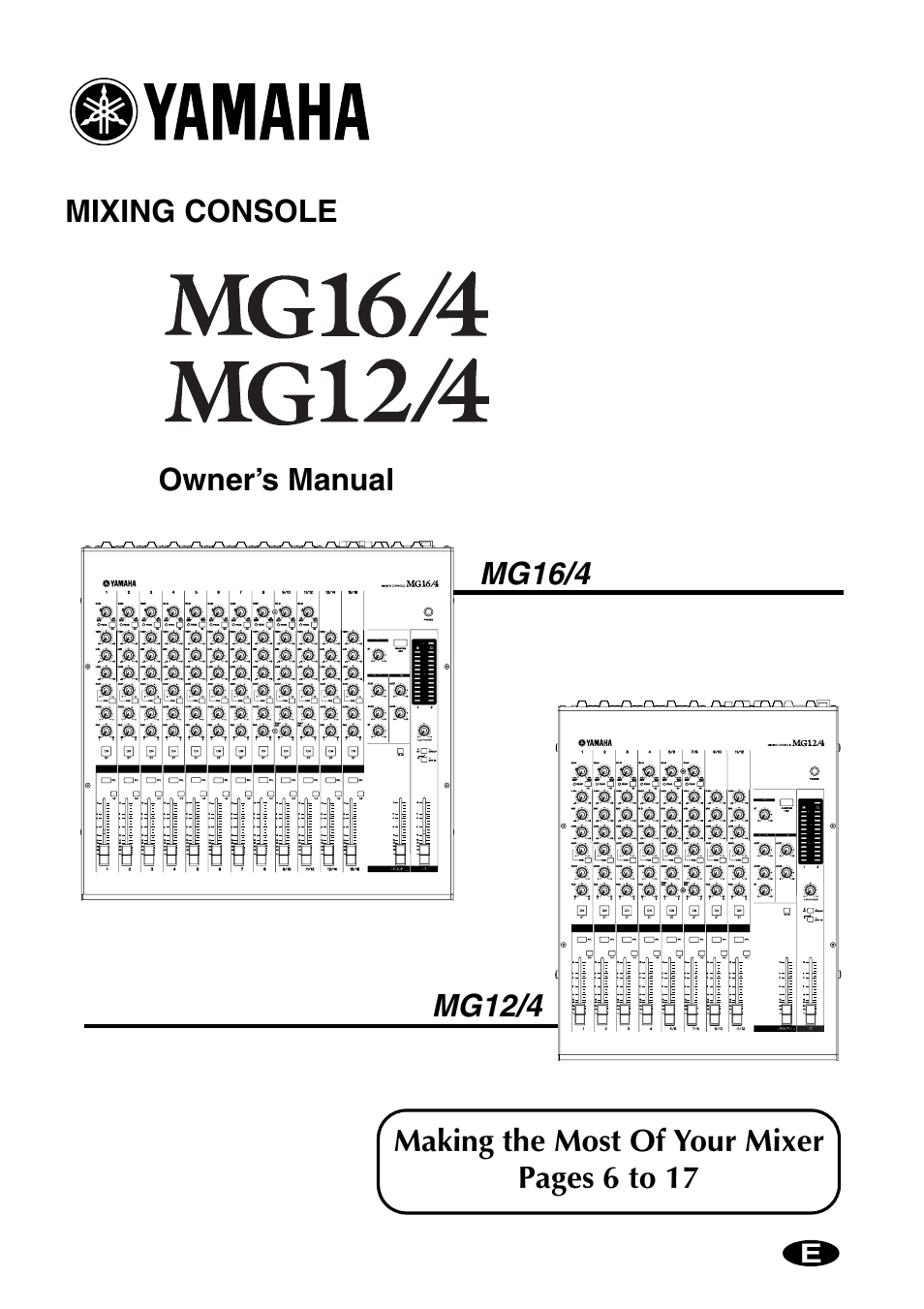 Yamaha 12/4 User Manual | 32 pages