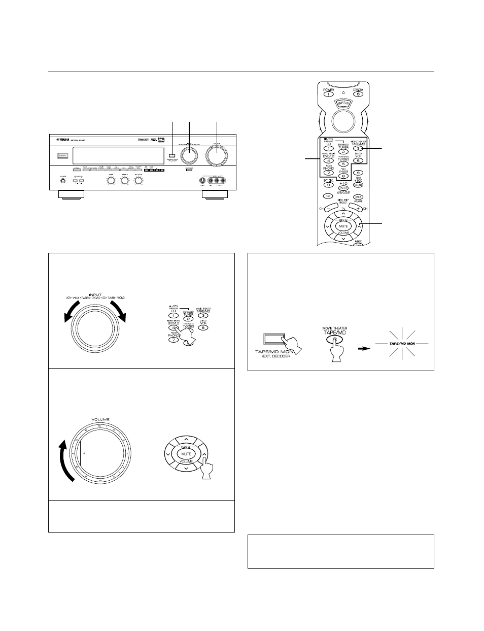 Yamaha DSP-A595a User Manual | Page 26 / 53