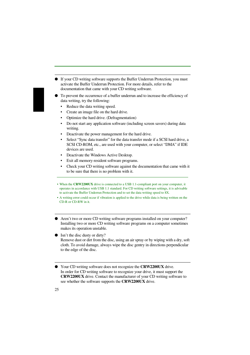 Yamaha CRW2200UX User Manual | Page 33 / 45
