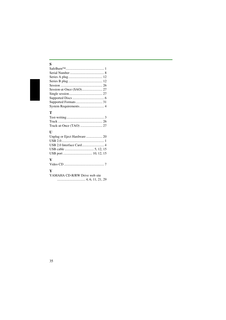 Yamaha CRW2200UX User Manual | Page 43 / 45