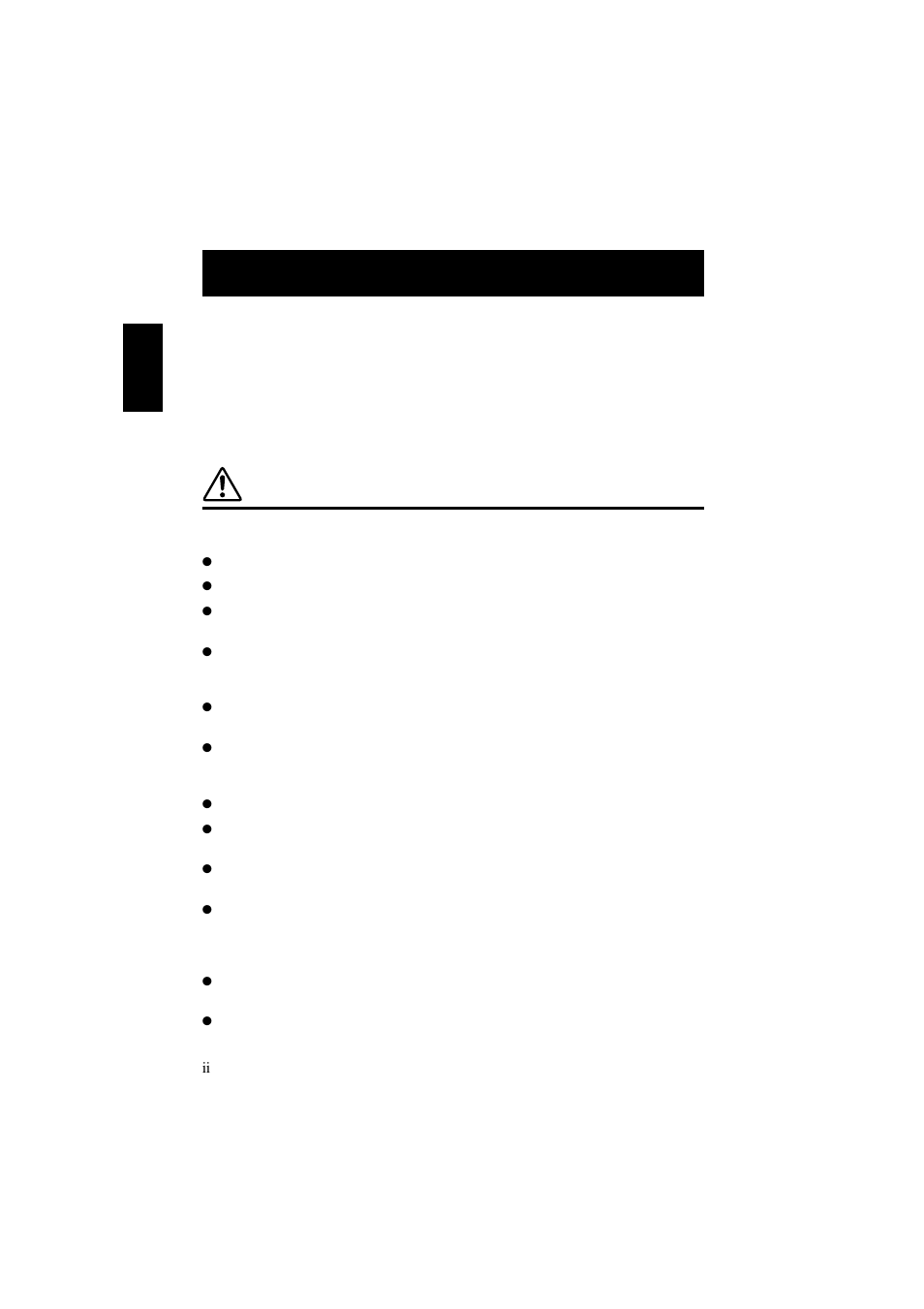 Safety precautions, Warning | Yamaha CRW2200UX User Manual | Page 5 / 45