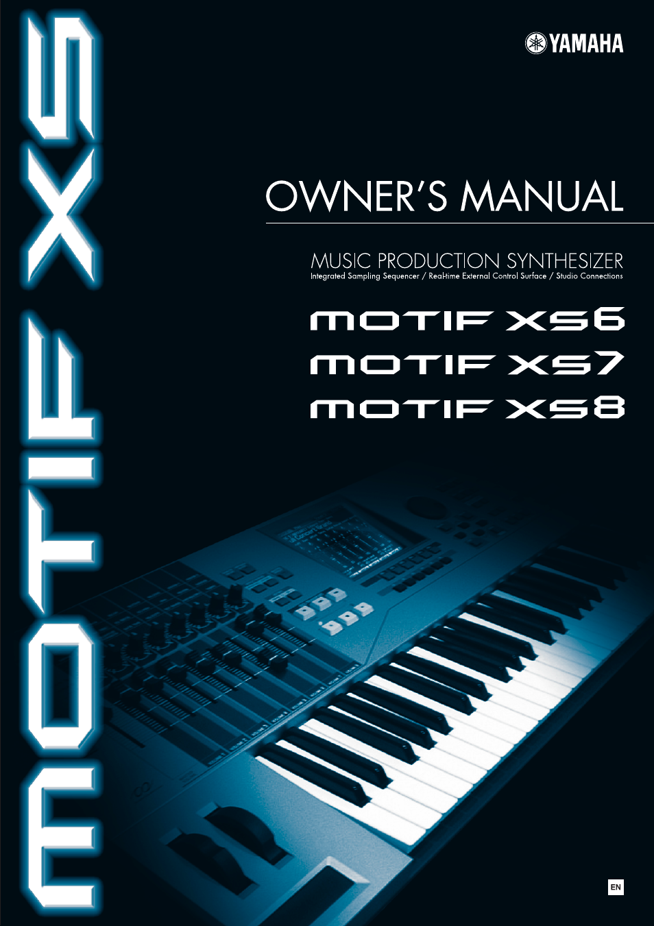 Yamaha MOTIF XS7  EN User Manual | 320 pages