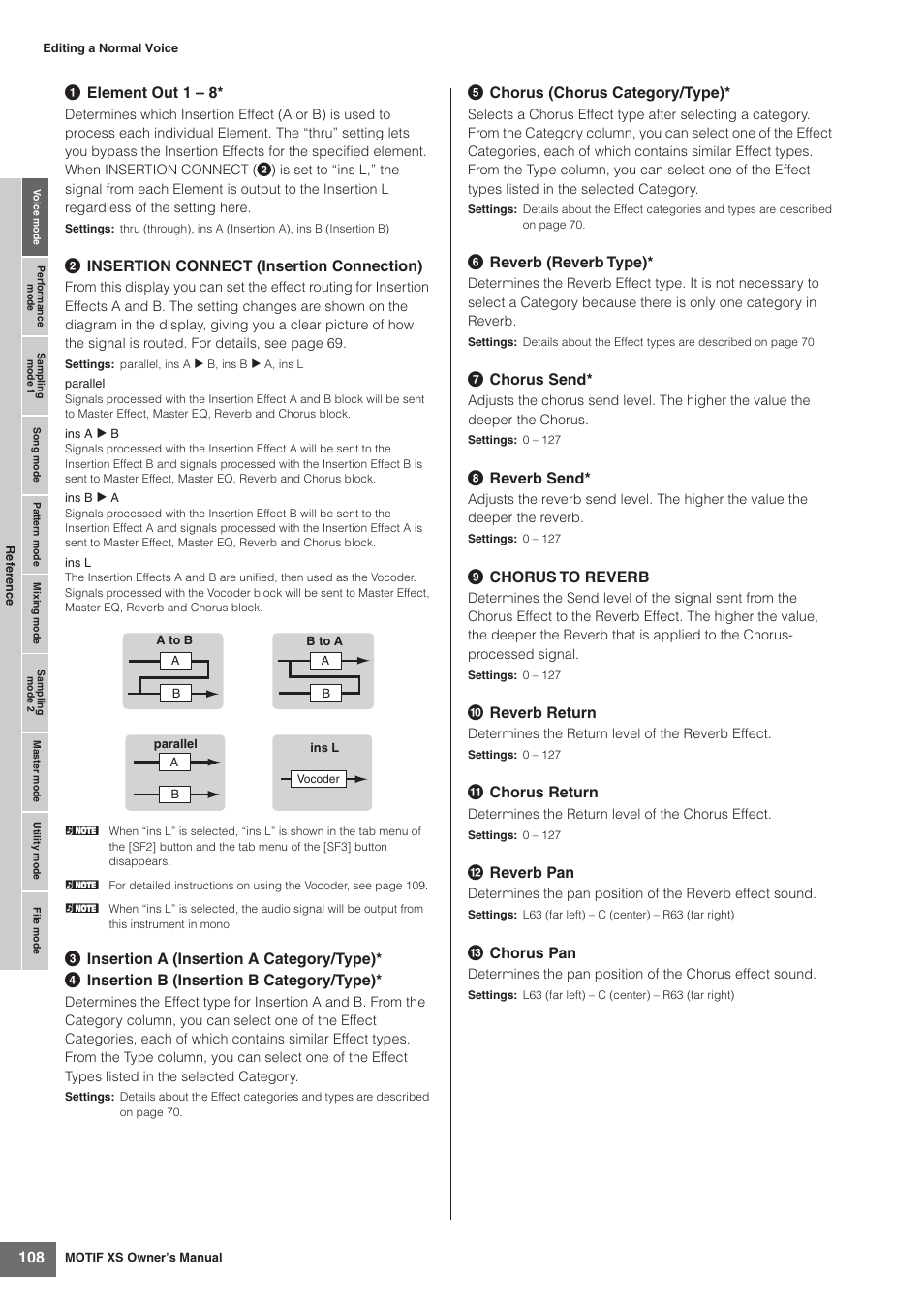 Yamaha MOTIF XS7  EN User Manual | Page 108 / 320
