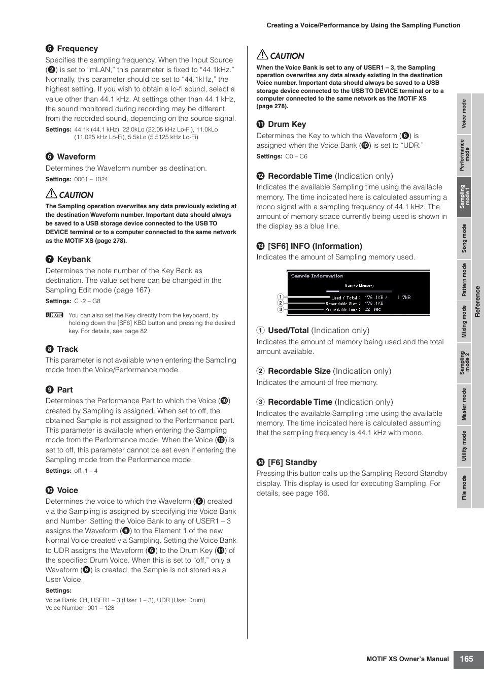 Yamaha MOTIF XS7  EN User Manual | Page 165 / 320