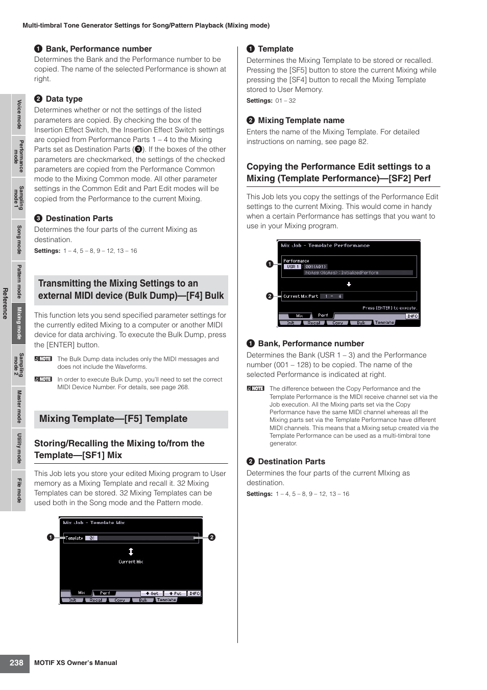 Yamaha MOTIF XS7  EN User Manual | Page 238 / 320