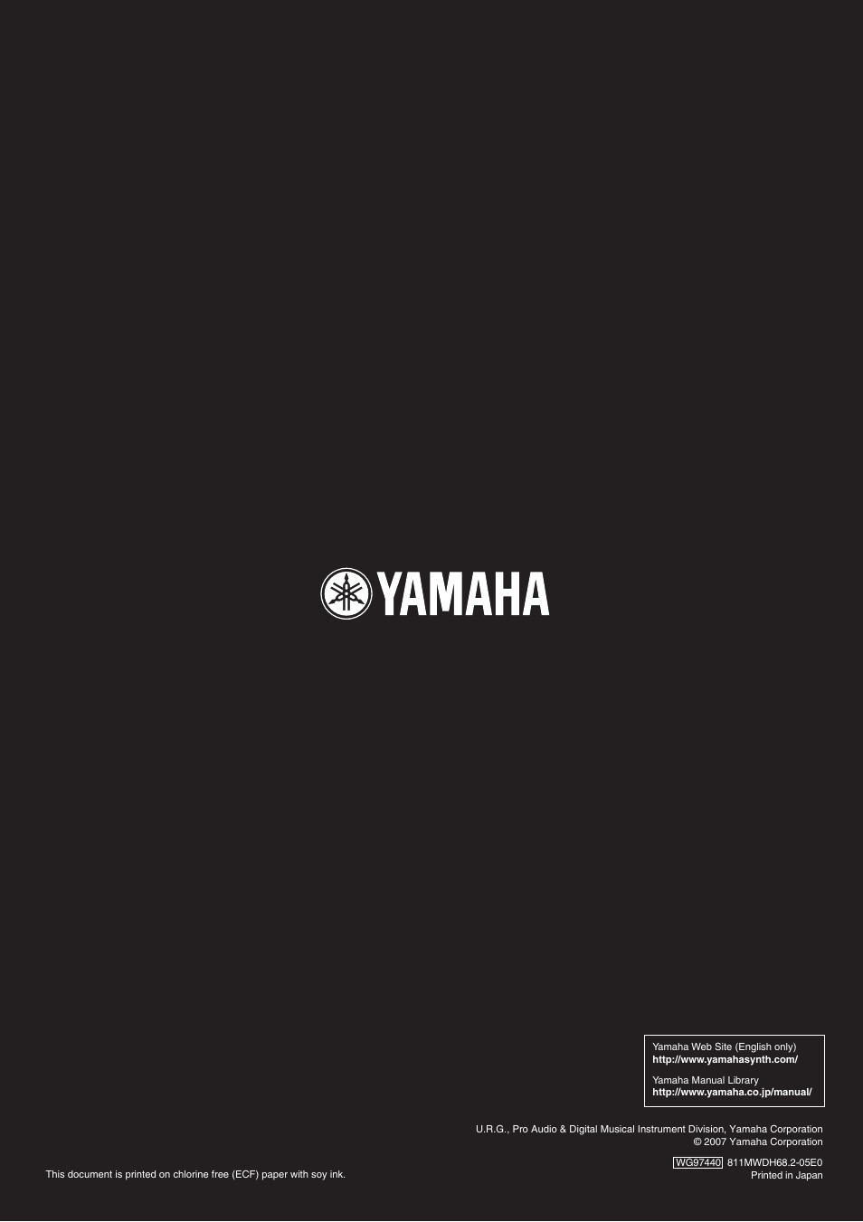 Yamaha MOTIF XS7  EN User Manual | Page 320 / 320