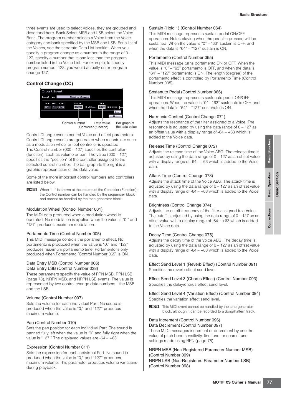 Yamaha MOTIF XS7  EN User Manual | Page 77 / 320