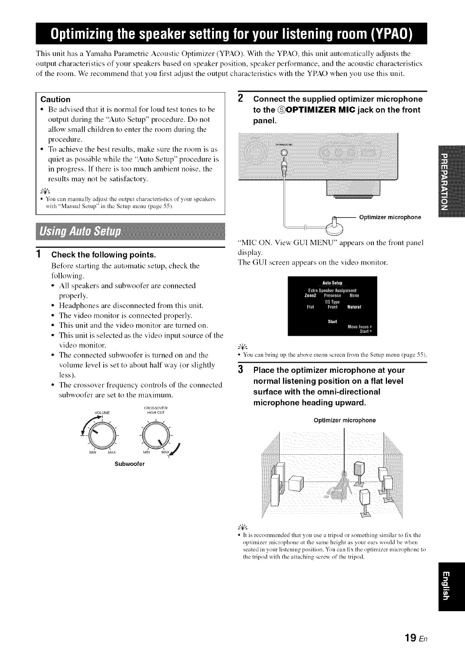 Yamaha RX-V1065 User Manual | Page 22 / 102