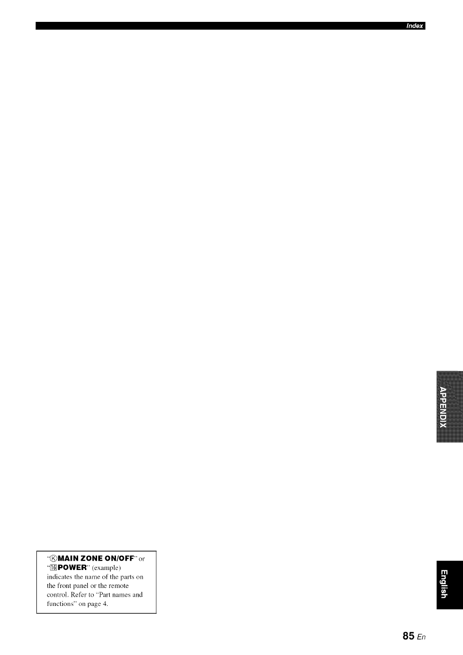 Yamaha RX-V1065 User Manual | Page 88 / 102